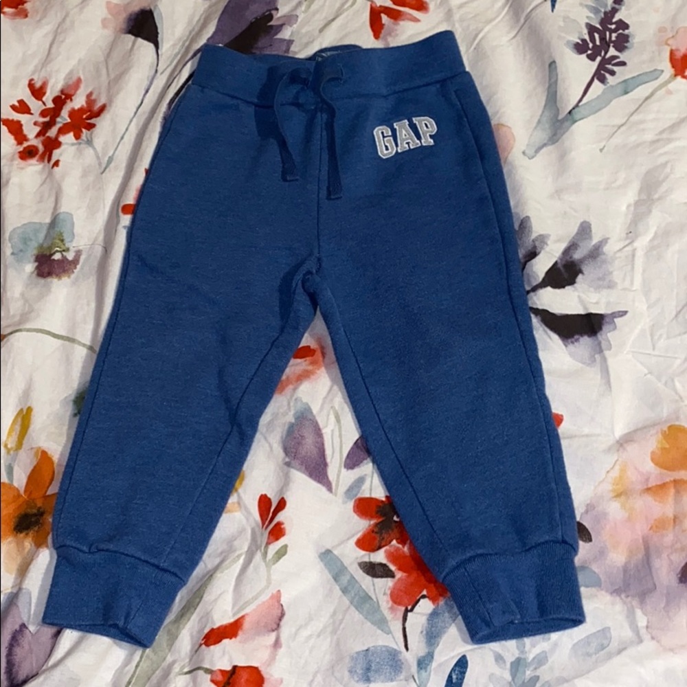 Blue sweat pants
